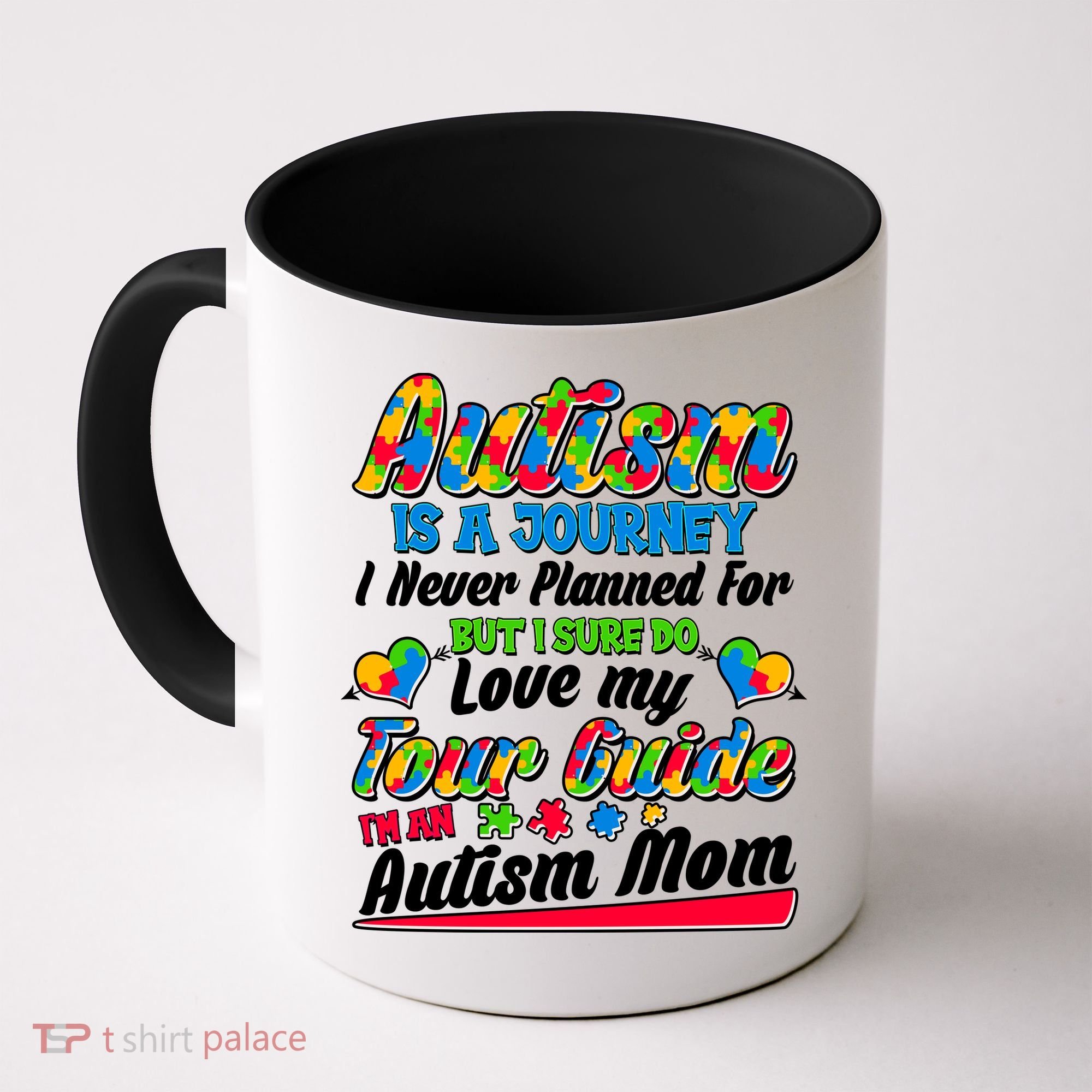 Autism Is A Journey I'm An Autism Mom Coffee Mug