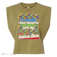Autism Is A Journey I'm An Autism Mom Garment-Dyed Women's Muscle Tee thumb 0