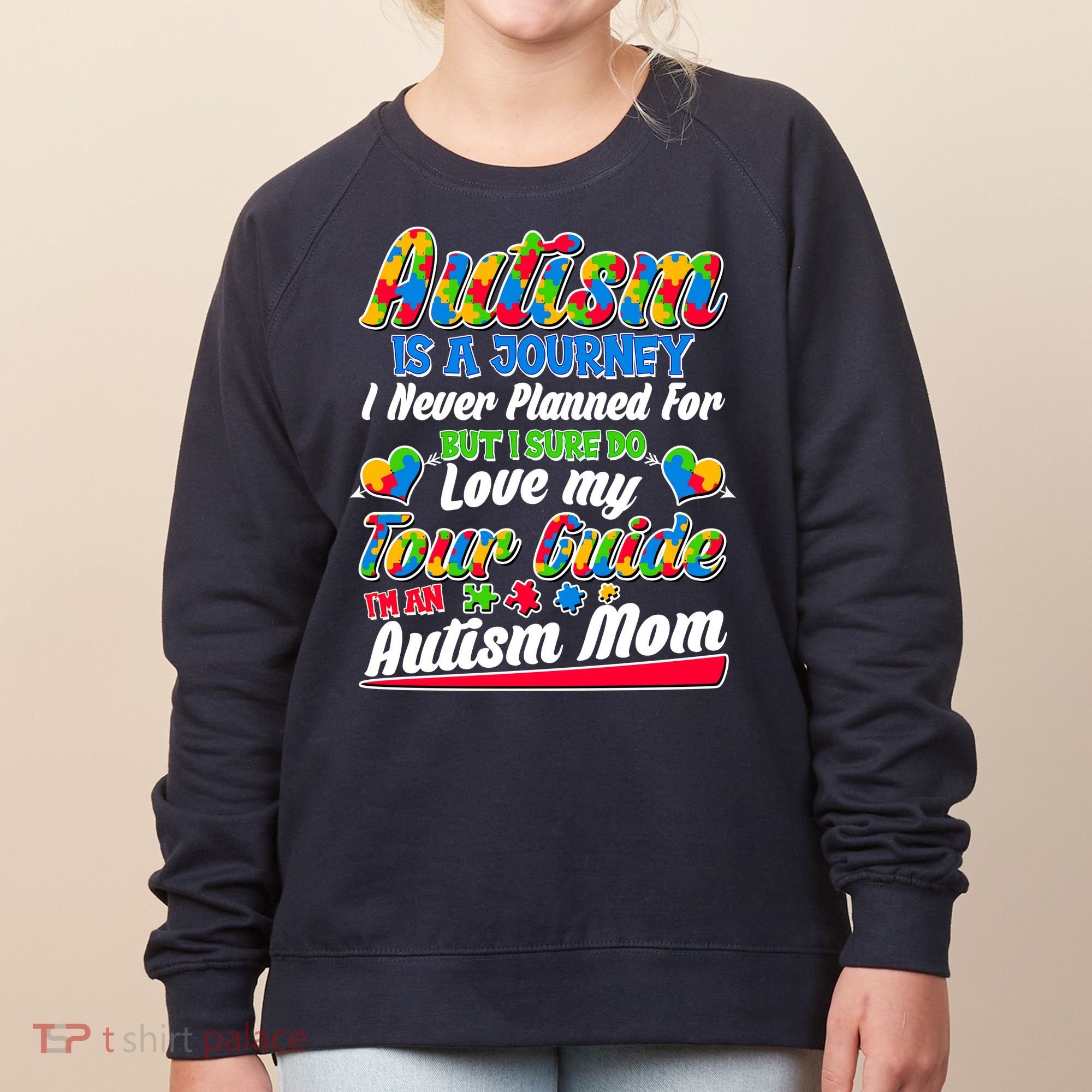 Autism Is A Journey I'm An Autism Mom Women's Sweatshirt