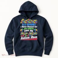 Autism Is A Journey I'm An Autism Mom Hoodie thumb 0