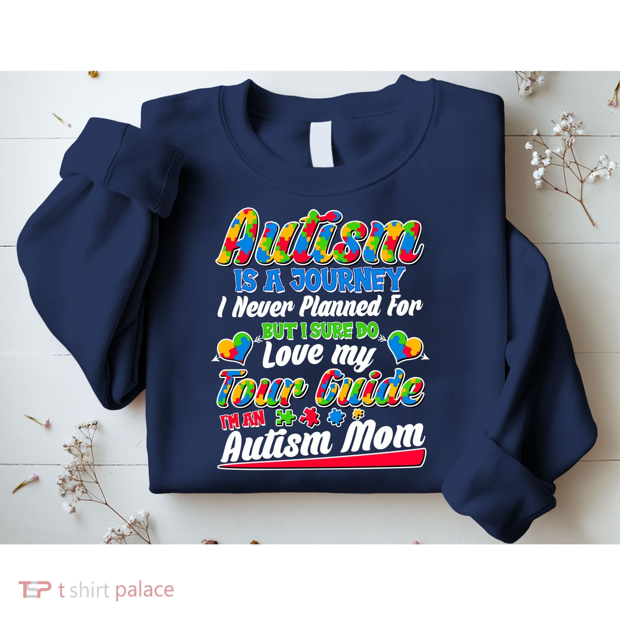 Autism Is A Journey I'm An Autism Mom Sweatshirt
