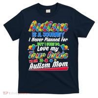 Autism Is A Journey I'm An Autism Mom T-Shirt thumb 0