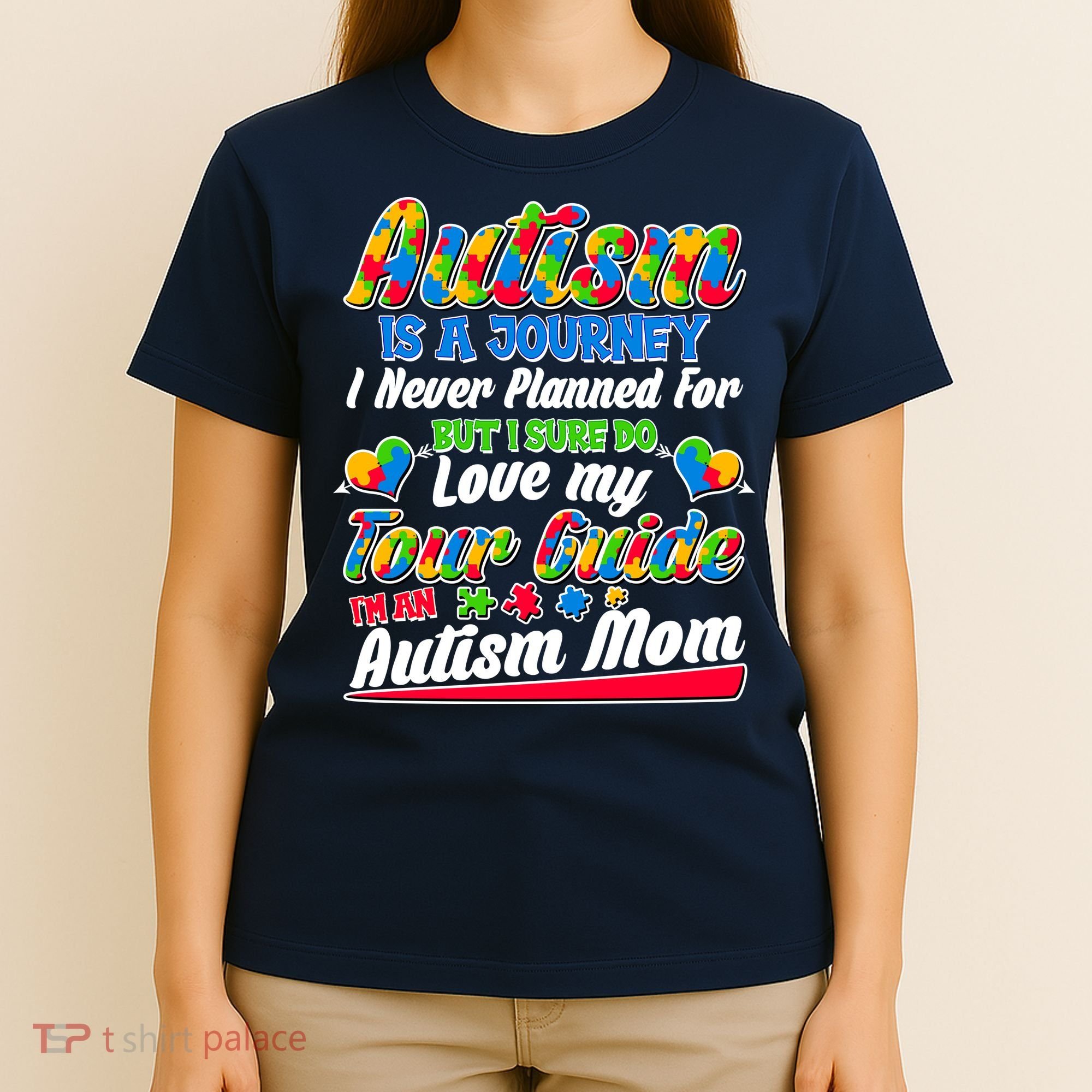 Autism Is A Journey I'm An Autism Mom T-Shirt