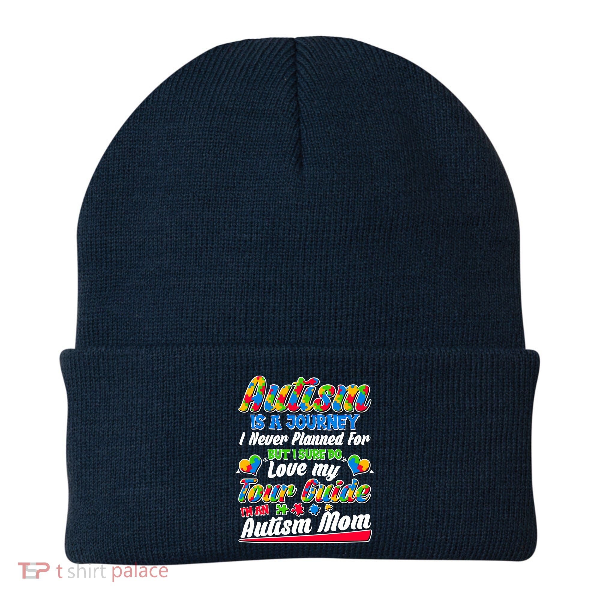 Autism Is A Journey I'm An Autism Mom Beanie