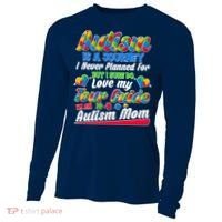 Autism Is A Journey I'm An Autism Mom Cooling Performance Long Sleeve Crew thumb 0