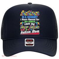 Autism Is A Journey I'm An Autism Mom Hat thumb 0