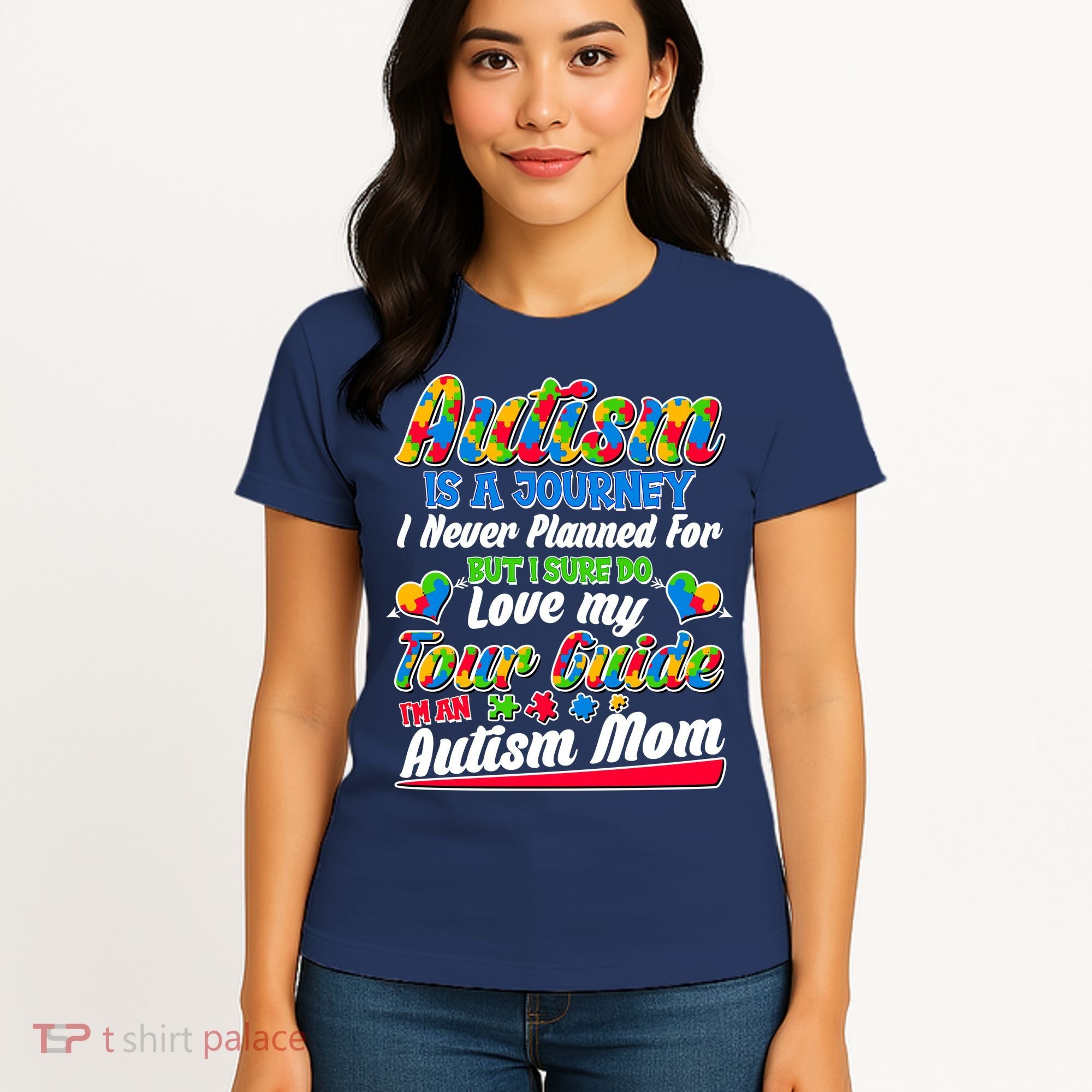 Autism Is A Journey I'm An Autism Mom Women's T-Shirt