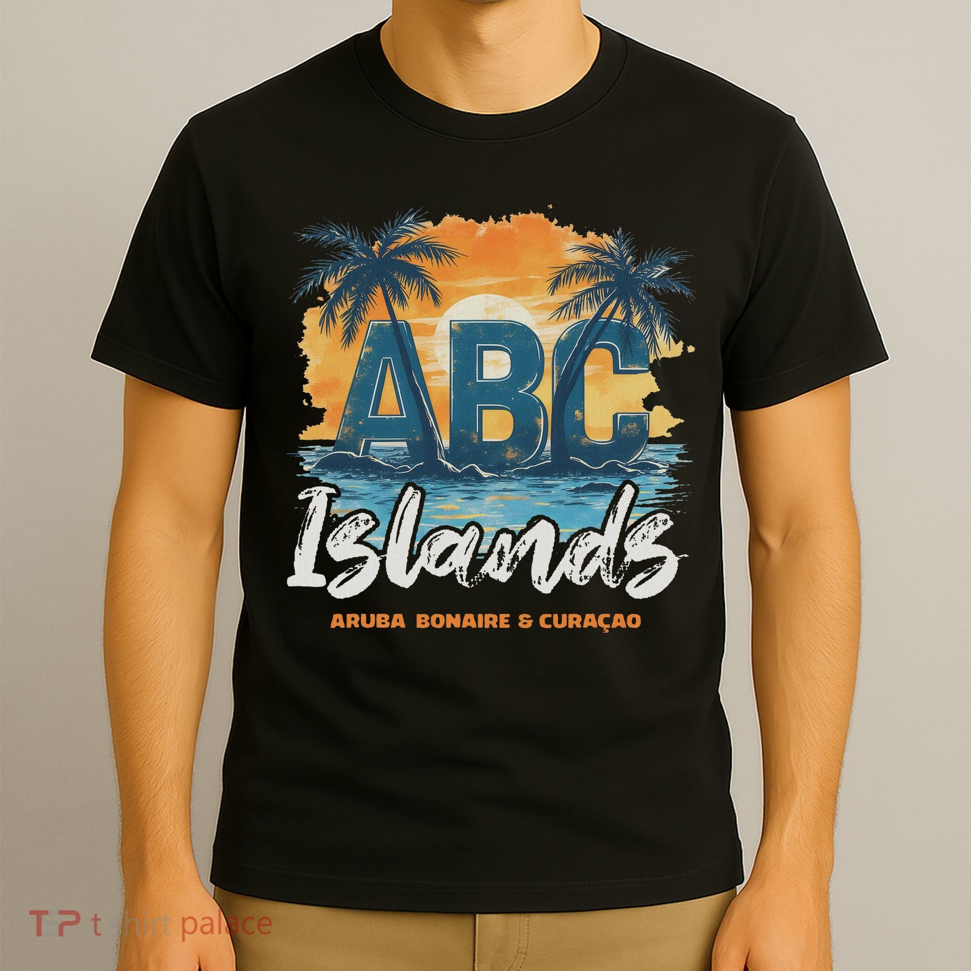 Abc Islands Aruba Bonaire Curacao Cruise Vacay Caribbean T-Shirt