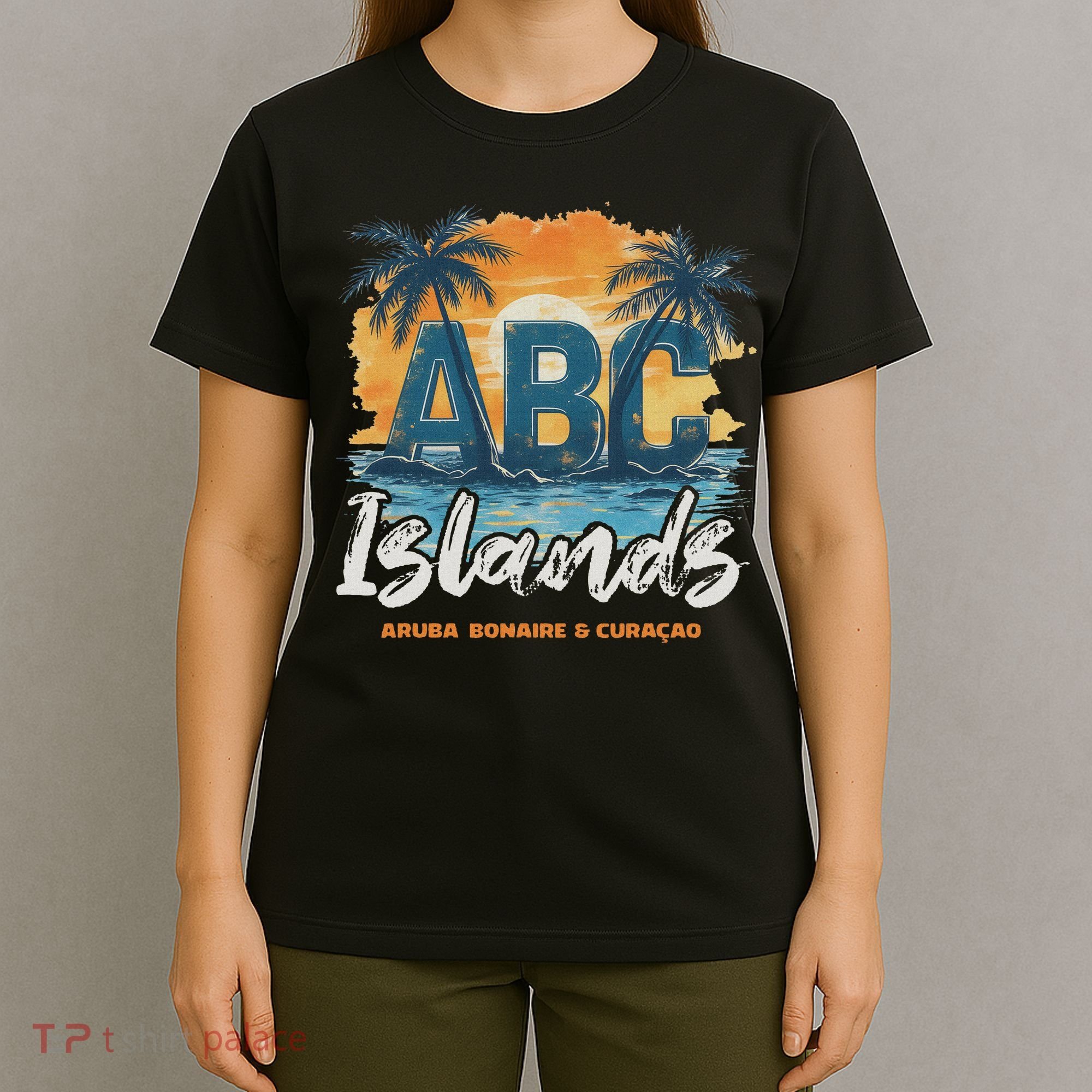 Abc Islands Aruba Bonaire Curacao Cruise Vacay Caribbean T-Shirt