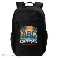 Abc Islands Aruba Bonaire Curacao Cruise Vacay Caribbean Backpack thumb 0