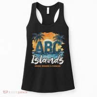 Abc Islands Aruba Bonaire Curacao Cruise Vacay Caribbean Women's Tank Top thumb 0