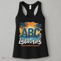 Abc Islands Aruba Bonaire Curacao Cruise Vacay Caribbean Women's Tank Top thumb 3