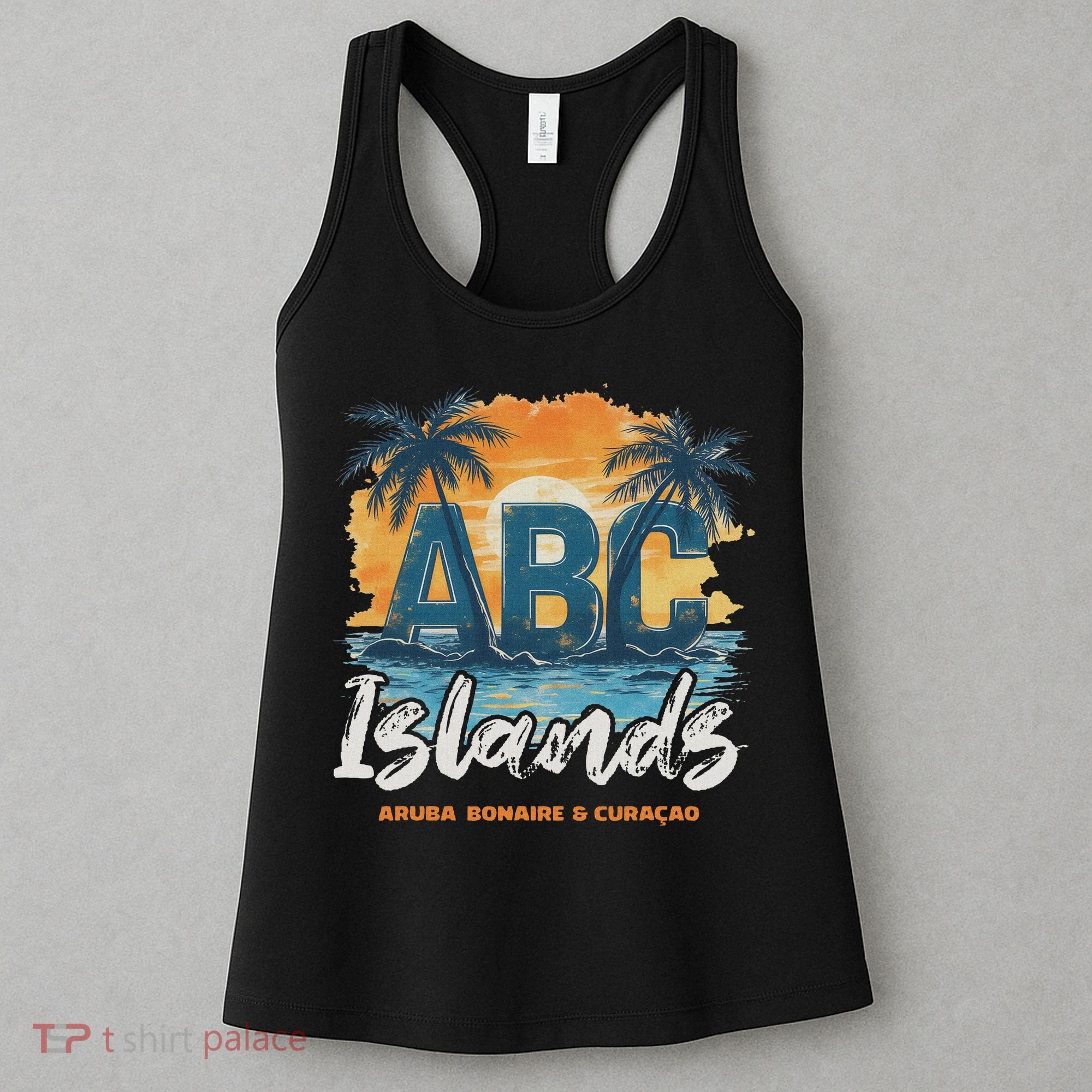 Abc Islands Aruba Bonaire Curacao Cruise Vacay Caribbean Women's Tank Top
