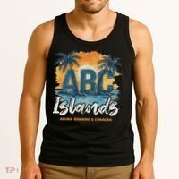 Abc Islands Aruba Bonaire Curacao Cruise Vacay Caribbean Tank Top thumb 3