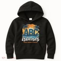 Abc Islands Aruba Bonaire Curacao Cruise Vacay Caribbean Kids Hoodie thumb 0