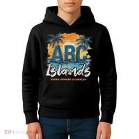 Abc Islands Aruba Bonaire Curacao Cruise Vacay Caribbean Kids Hoodie thumb 4
