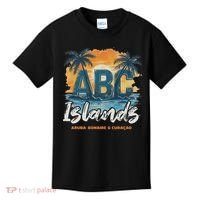 Abc Islands Aruba Bonaire Curacao Cruise Vacay Caribbean Kids T-Shirt thumb 0