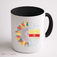 Adhd Is Awesome Tal Health Neurodiversity Adhd Awareness Meaningful Gift Coffee Mug thumb 1