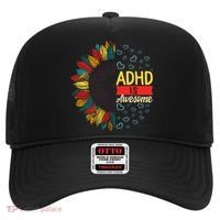 Adhd Is Awesome Tal Health Neurodiversity Adhd Awareness Meaningful Gift Hat thumb 0