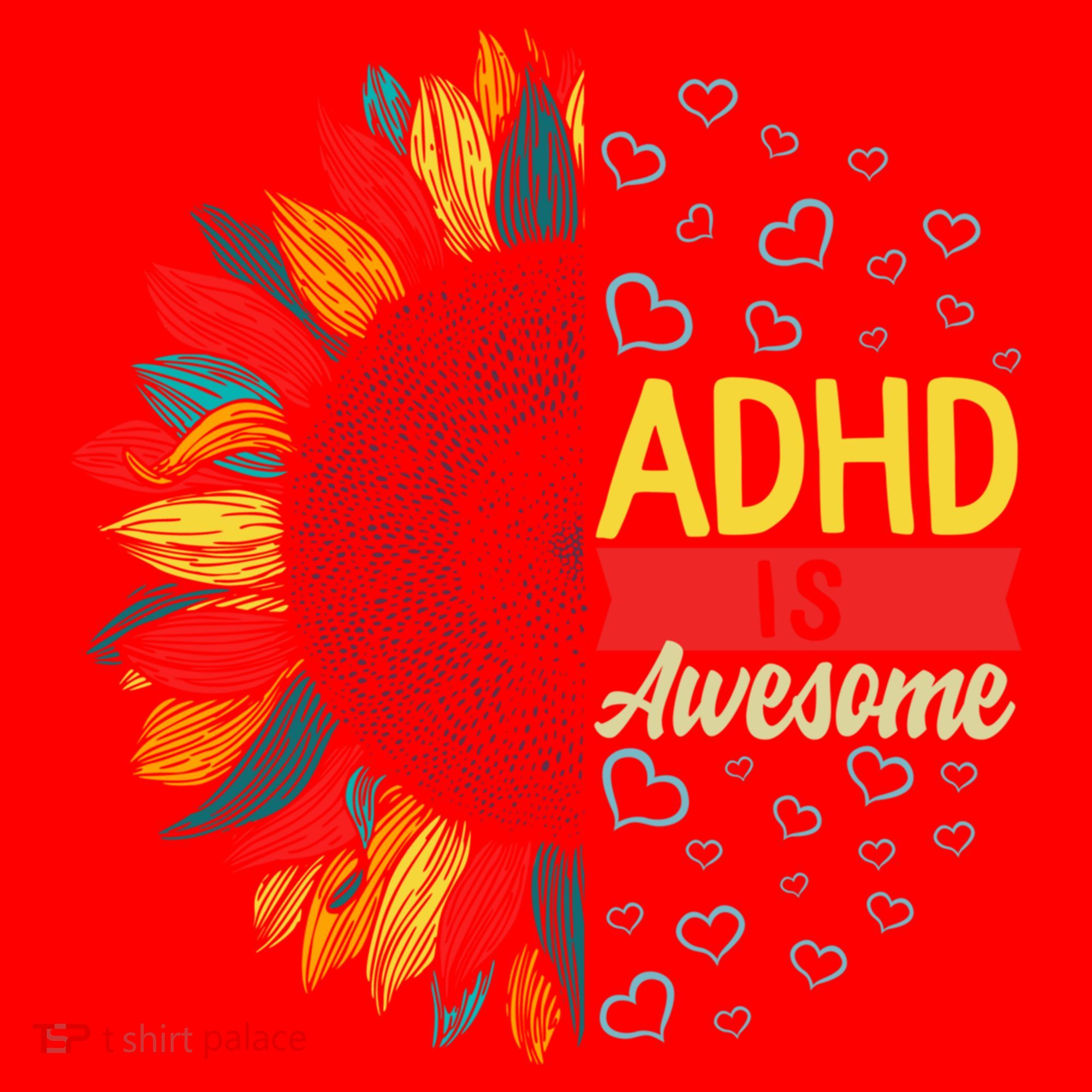 Adhd Is Awesome Tal Health Neurodiversity Adhd Awareness Meaningful Gift Santa Hat