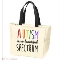 Autism Is A Beautiful Spectrum Awareness Tote Bag thumb 3