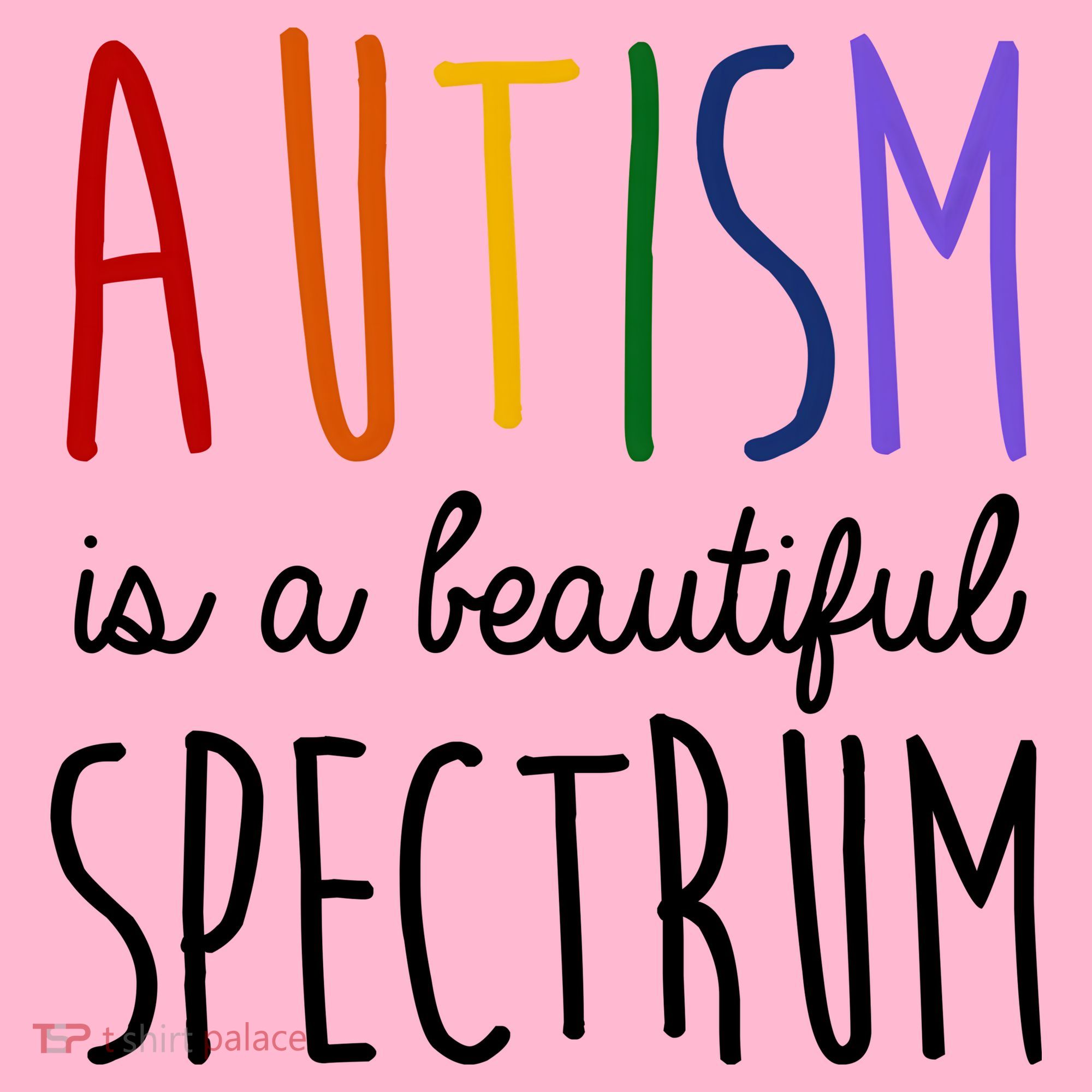 Autism Is A Beautiful Spectrum Awareness Coaster