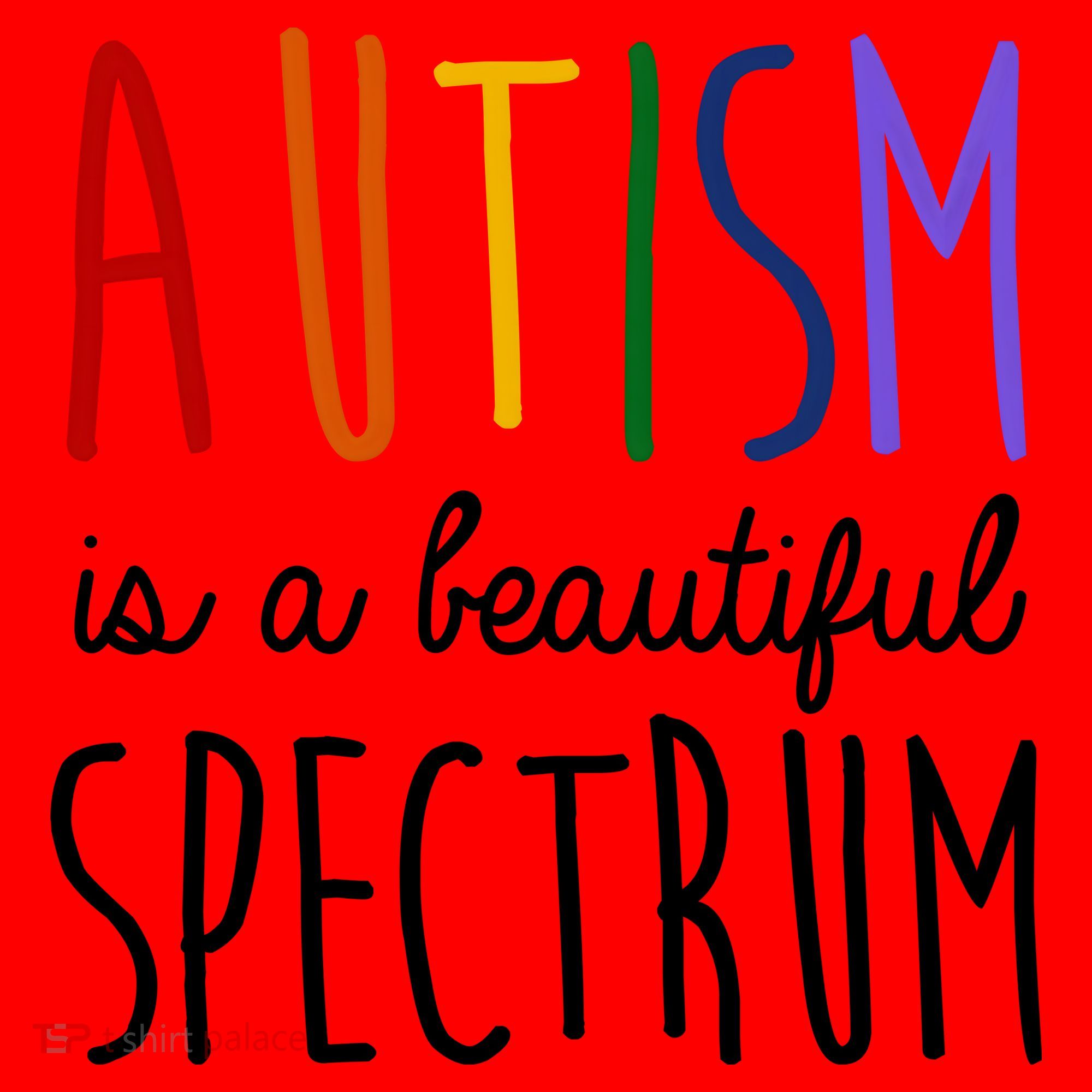 Autism Is A Beautiful Spectrum Awareness Santa Hat