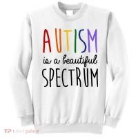 Autism Is A Beautiful Spectrum Awareness Sweatshirt thumb 0