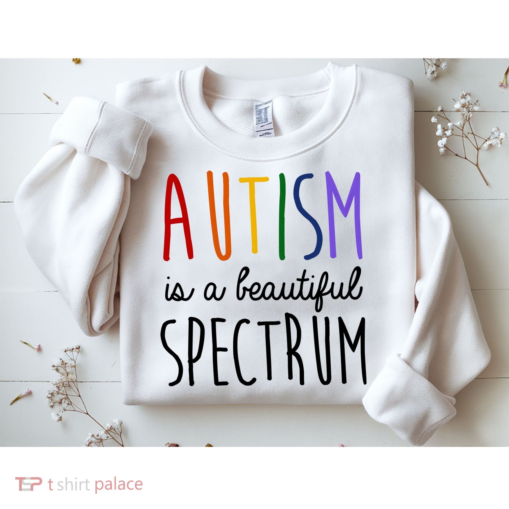 Autism Is A Beautiful Spectrum Awareness Sweatshirt