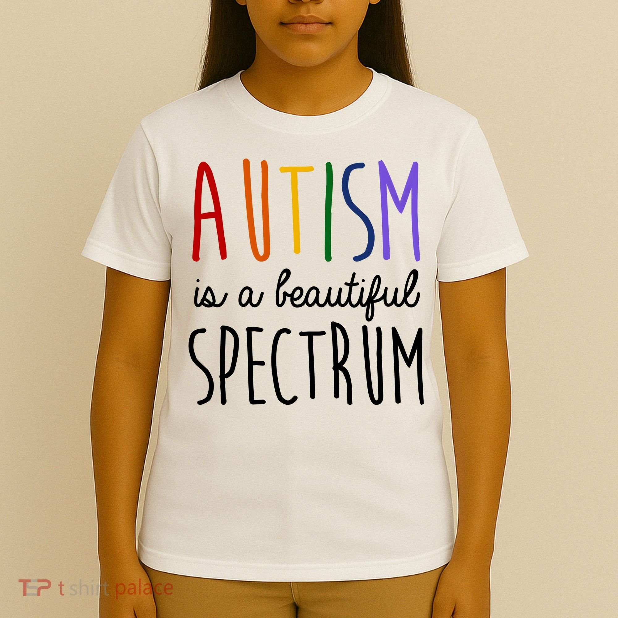 Autism Is A Beautiful Spectrum Awareness T-Shirt