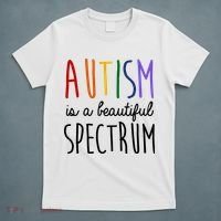Autism Is A Beautiful Spectrum Awareness T-Shirt thumb 5