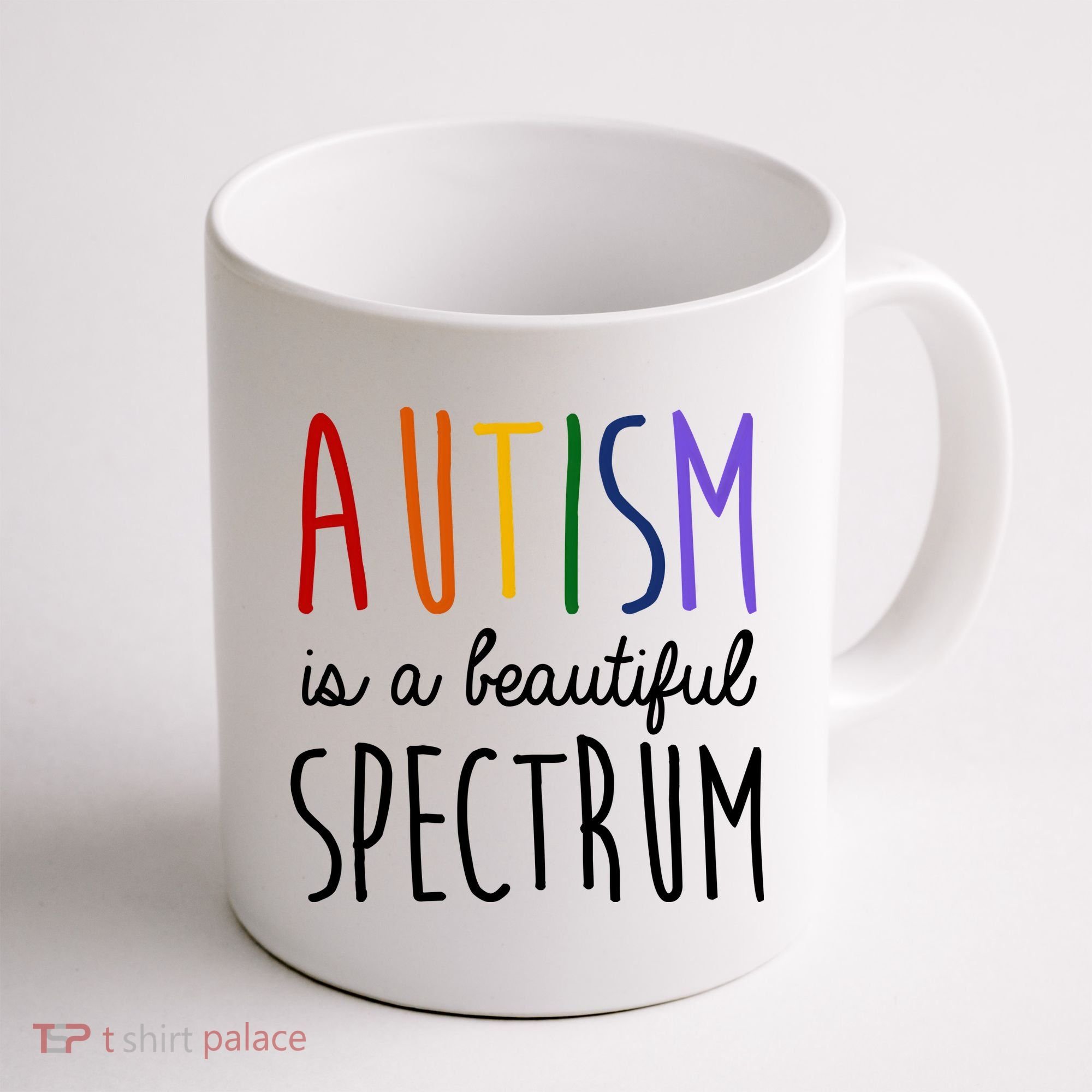 Autism Is A Beautiful Spectrum Awareness Coffee Mug