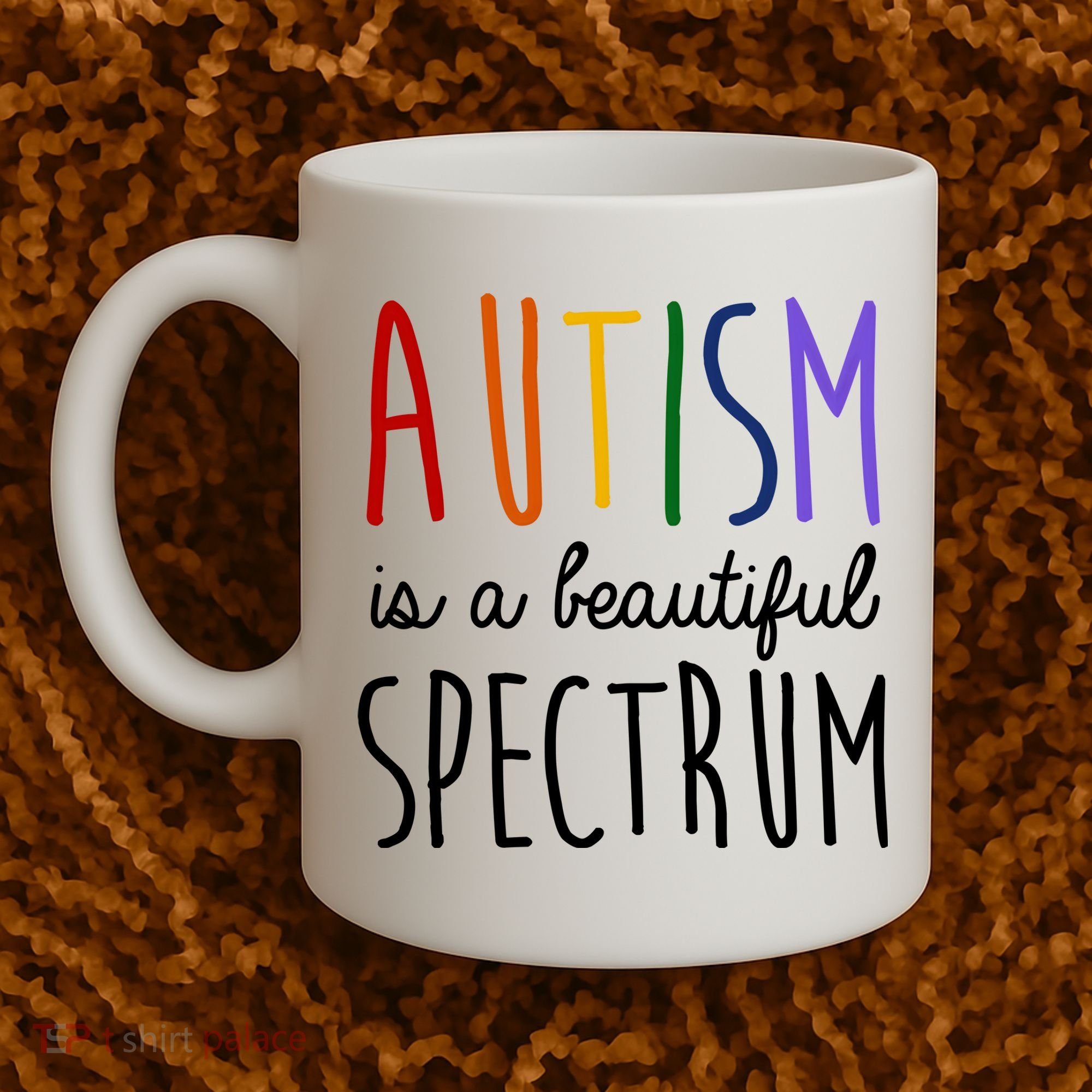 Autism Is A Beautiful Spectrum Awareness Coffee Mug
