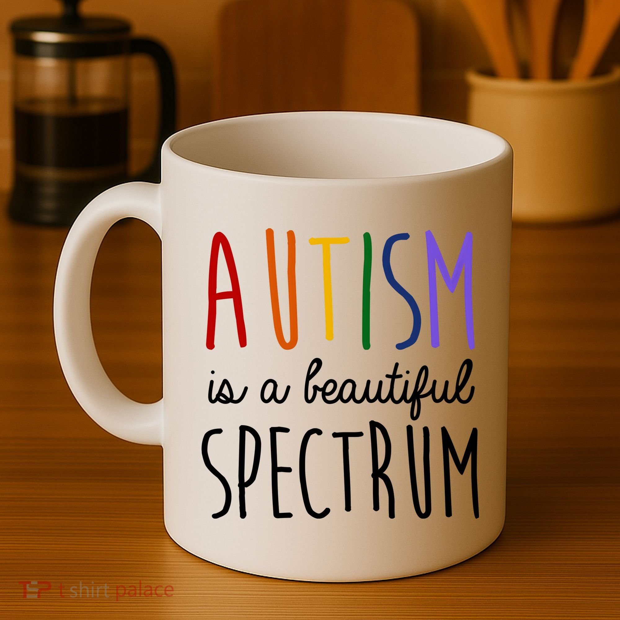Autism Is A Beautiful Spectrum Awareness Coffee Mug