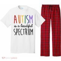 Autism Is A Beautiful Spectrum Awareness Pajama Set thumb 0