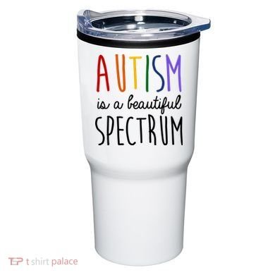 Autism Is A Beautiful Spectrum Awareness Tumbler