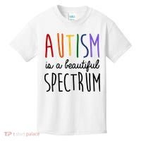 Autism Is A Beautiful Spectrum Awareness Kids T-Shirt thumb 0