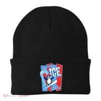 Anti ICE Abolish ICE Chill Together Penguin Beanie thumb 0