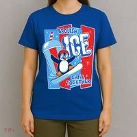 Anti ICE Abolish ICE Chill Together Penguin T-Shirt thumb 4