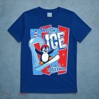 Anti ICE Abolish ICE Chill Together Penguin T-Shirt thumb 5