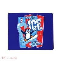 Anti ICE Abolish ICE Chill Together Penguin Mousepad thumb 0