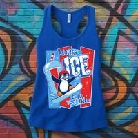 Anti ICE Abolish ICE Chill Together Penguin Women's Tank Top thumb 3