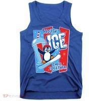 Anti ICE Abolish ICE Chill Together Penguin Tank Top thumb 0