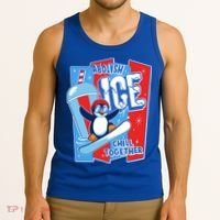 Anti ICE Abolish ICE Chill Together Penguin Tank Top thumb 3