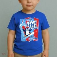 Anti ICE Abolish ICE Chill Together Penguin Toddler T-Shirt thumb 2