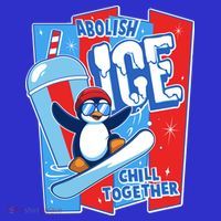 Anti ICE Abolish ICE Chill Together Penguin Visor thumb 3