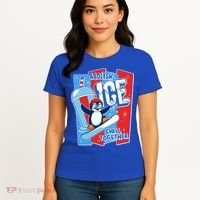 Anti ICE Abolish ICE Chill Together Penguin Women's T-Shirt thumb 4