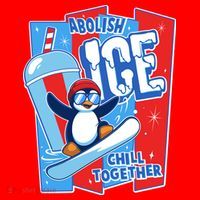 Anti ICE Abolish ICE Chill Together Penguin Santa Hat thumb 1