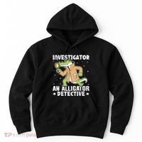 Alligator Investigator An Alligator Detective Hoodie thumb 0