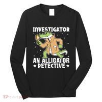 Alligator Investigator An Alligator Detective Long Sleeve Shirt thumb 0
